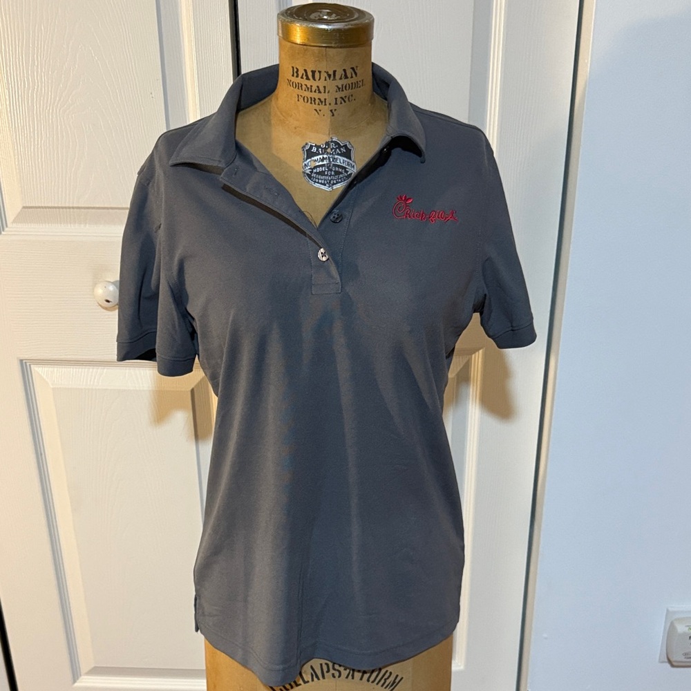 Chick-fil-A Gray Polo Shirt